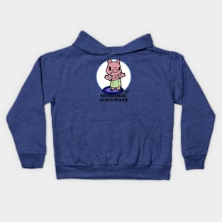 Nonsense is hogwash Kids Hoodie